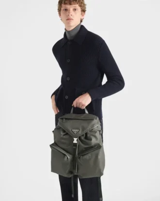 Re-Nylon＆レザー バックパック