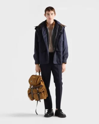 Re-Nylon＆レザー バックパック