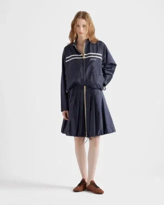 ライト・Re-Nylon プリーツスカート