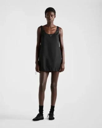 Re-Nylon ミニドレス