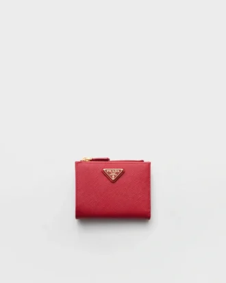 小型Saffianoレザーウォレット