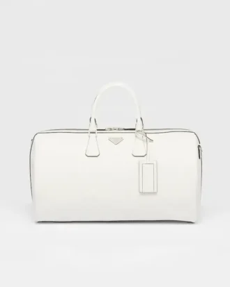 Saffianoレザー製トラベルバッグ