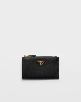 プリントSaffianoレザー製カードホルダー