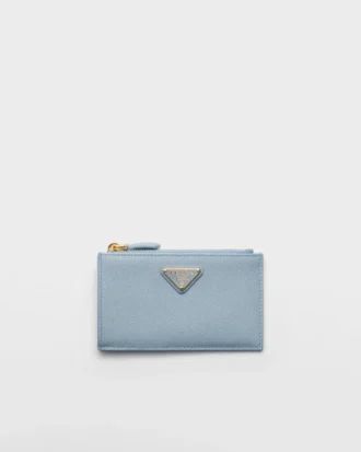 プリントSaffianoレザー製カードホルダー