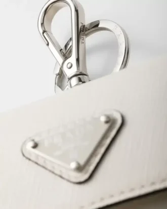 キーチェーン付きSaffianoレザー製ヘッドホンケース