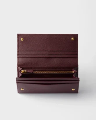 大型Saffianoレザーウォレット