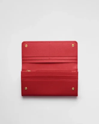 大型Saffianoレザーウォレット