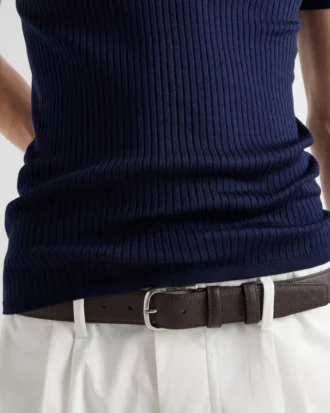 Saffianoレザーベルト