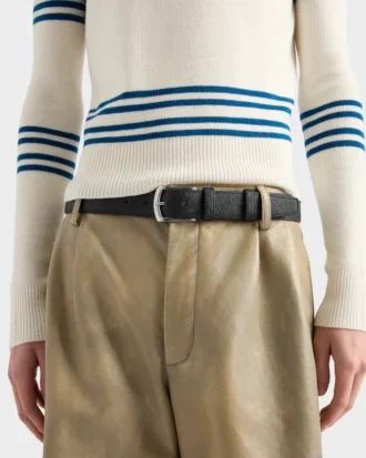 Saffianoレザーベルト