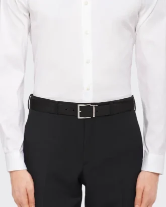 Saffianoレザー リバーシブルベルト