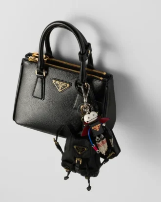 ロボット Saffianoレザー キーチェーンチャーム