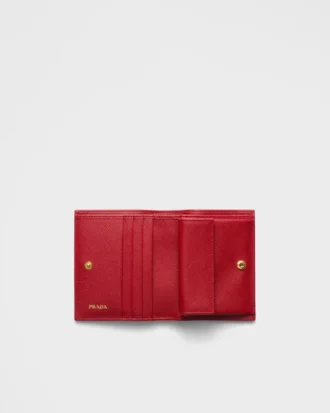 小型Saffianoレザーウォレット