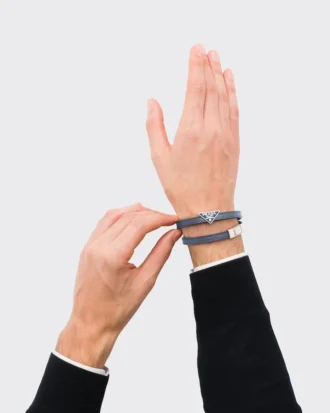 Saffianoレザー ブレスレット