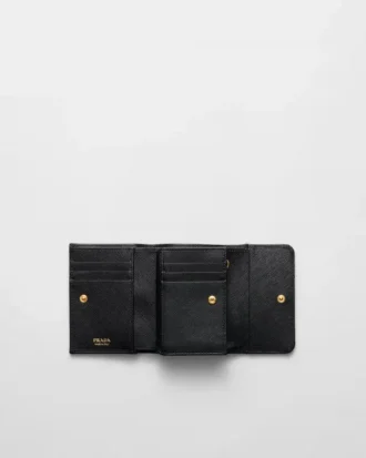 小型Saffianoレザーウォレット