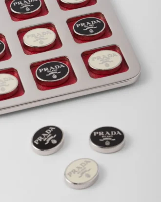 Saffianoレザー製三目並べセット