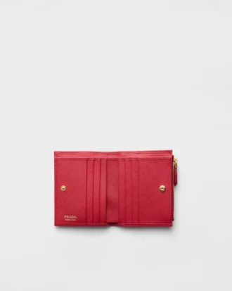 小型Saffianoレザーウォレット