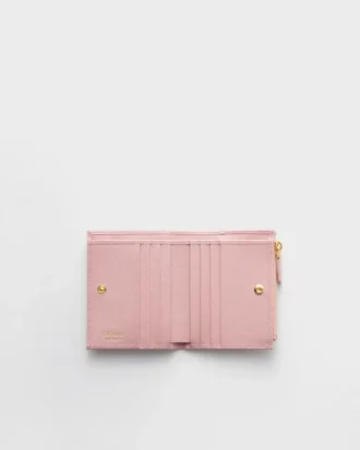 小型Saffianoレザーウォレット