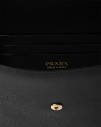 Saffianoレザー製エンベロープクラッチ